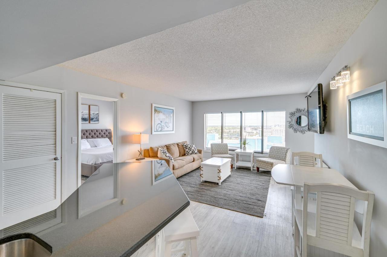 Oceanfront Myrtle Beach Condo With Balcony And Views! Eksteriør bilde
