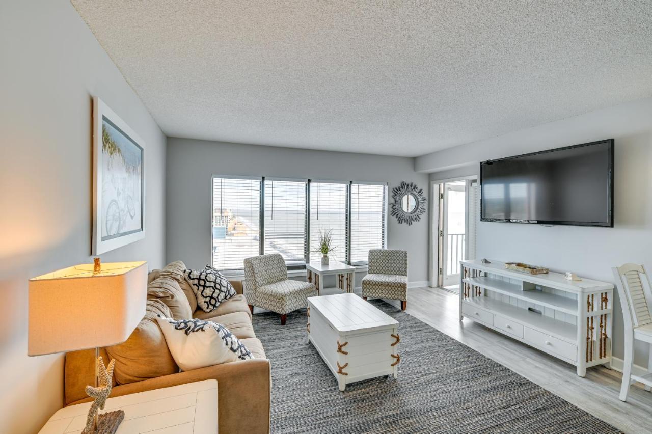 Oceanfront Myrtle Beach Condo With Balcony And Views! Eksteriør bilde