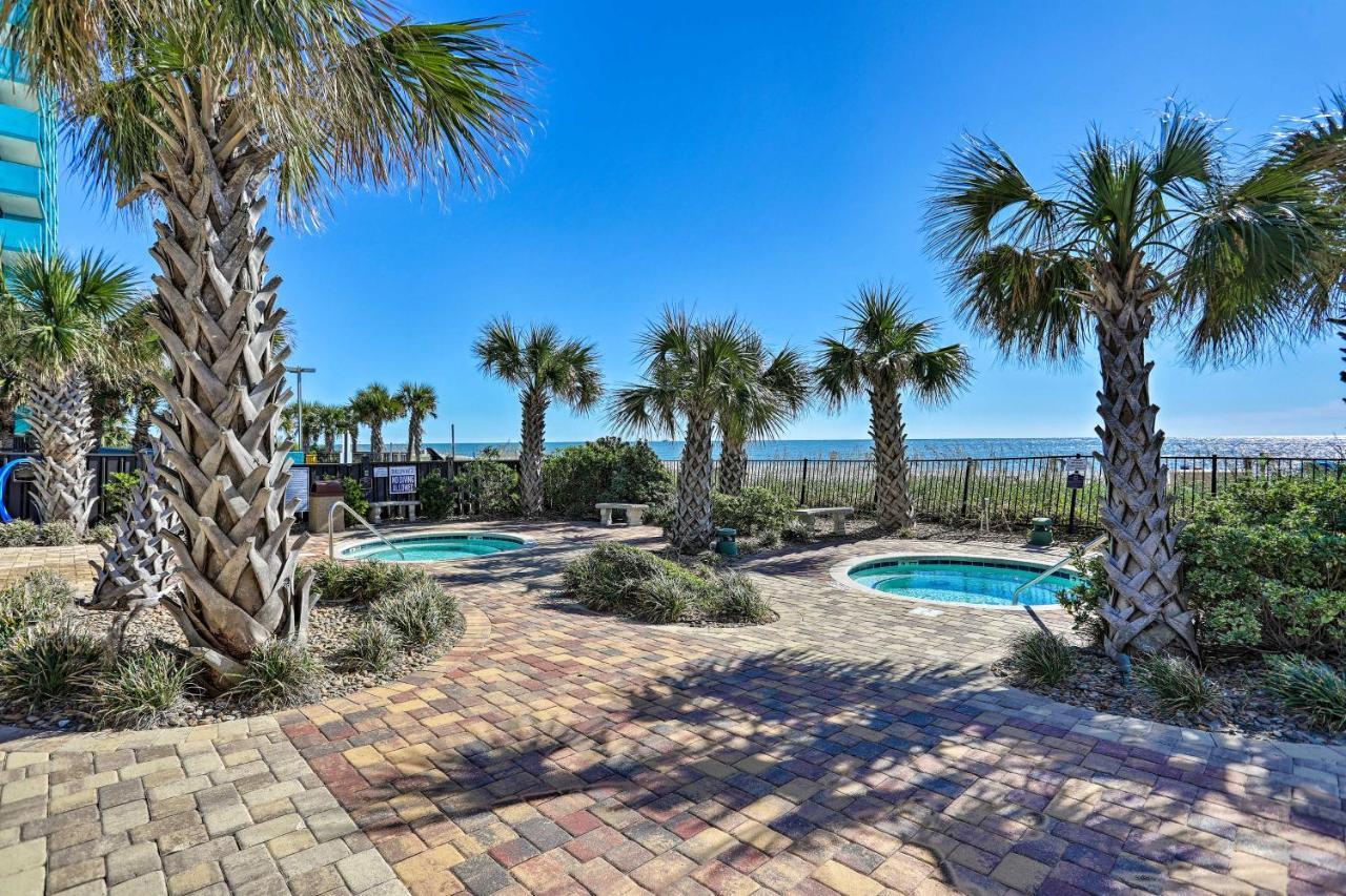 Oceanfront Myrtle Beach Condo With Balcony And Views! Eksteriør bilde