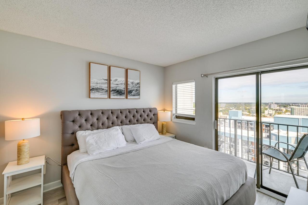 Oceanfront Myrtle Beach Condo With Balcony And Views! Eksteriør bilde