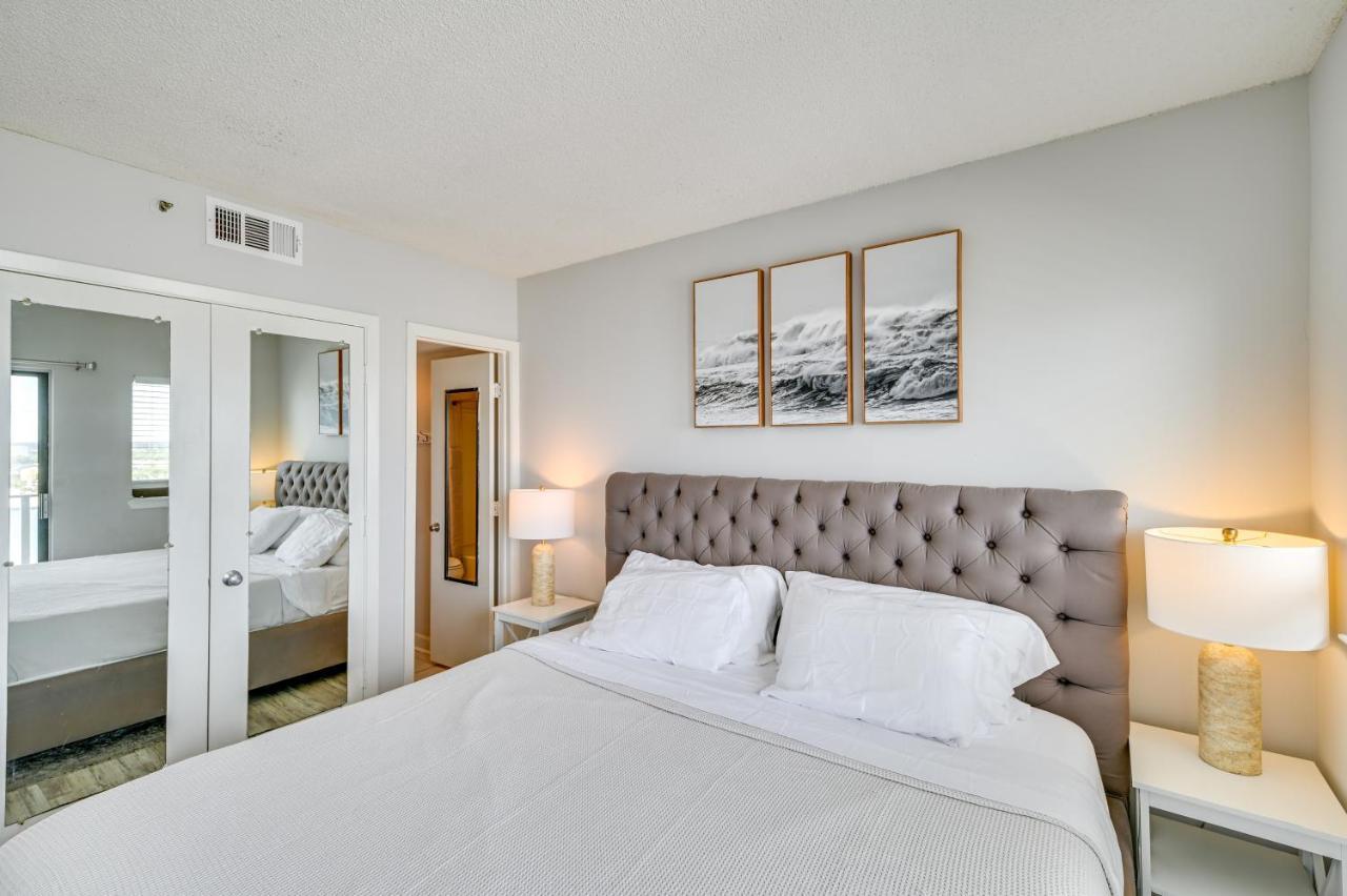 Oceanfront Myrtle Beach Condo With Balcony And Views! Eksteriør bilde