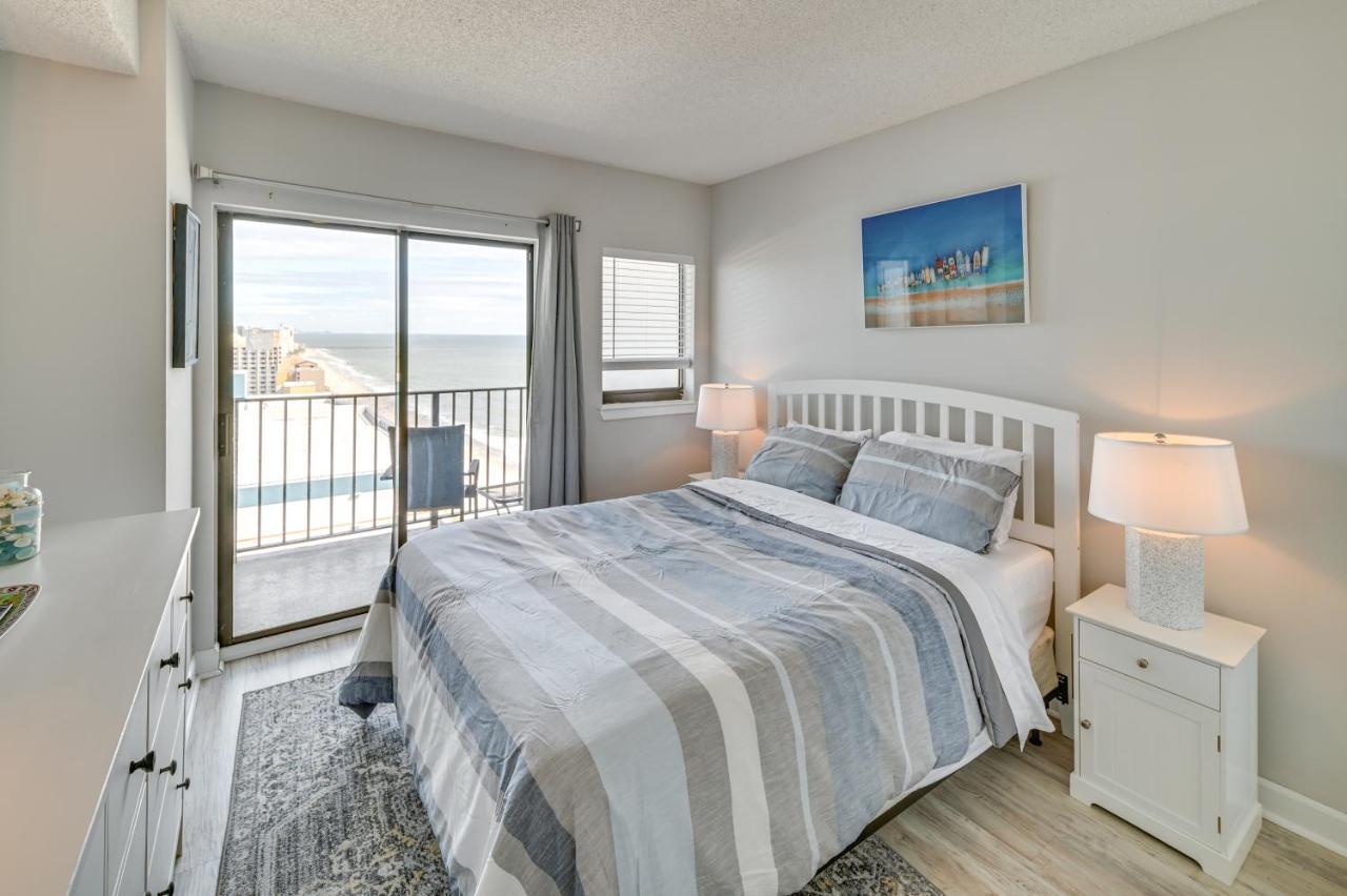 Oceanfront Myrtle Beach Condo With Balcony And Views! Eksteriør bilde